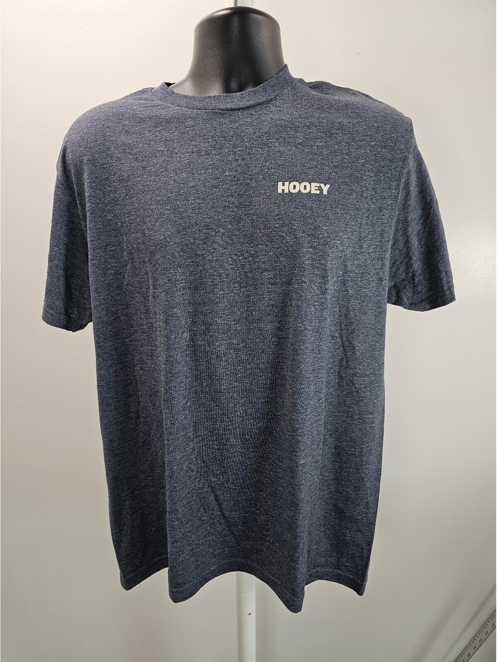 Hooey Men's Graphic Logo T-Shirt Large Heather Navy